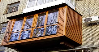 Внешняя отделка балкона Отрадный цена от 1020 руб. м/2.