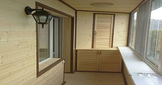 Отделка балкона под ключ Отрадный, цена от 5712 руб.